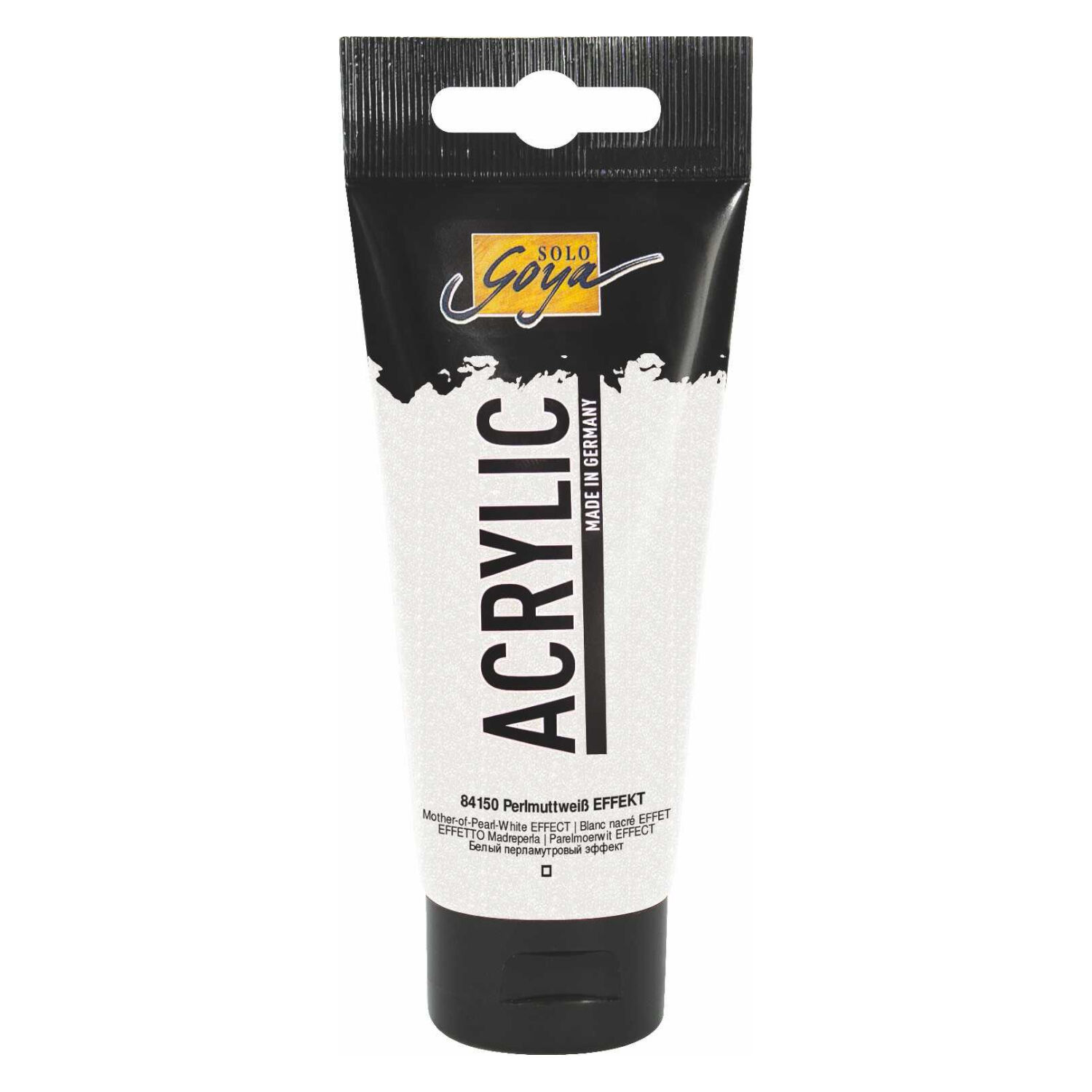 Kreul Solo Goya Acrylic Acrylfarbe, 100 ml, Perlmuttwei
