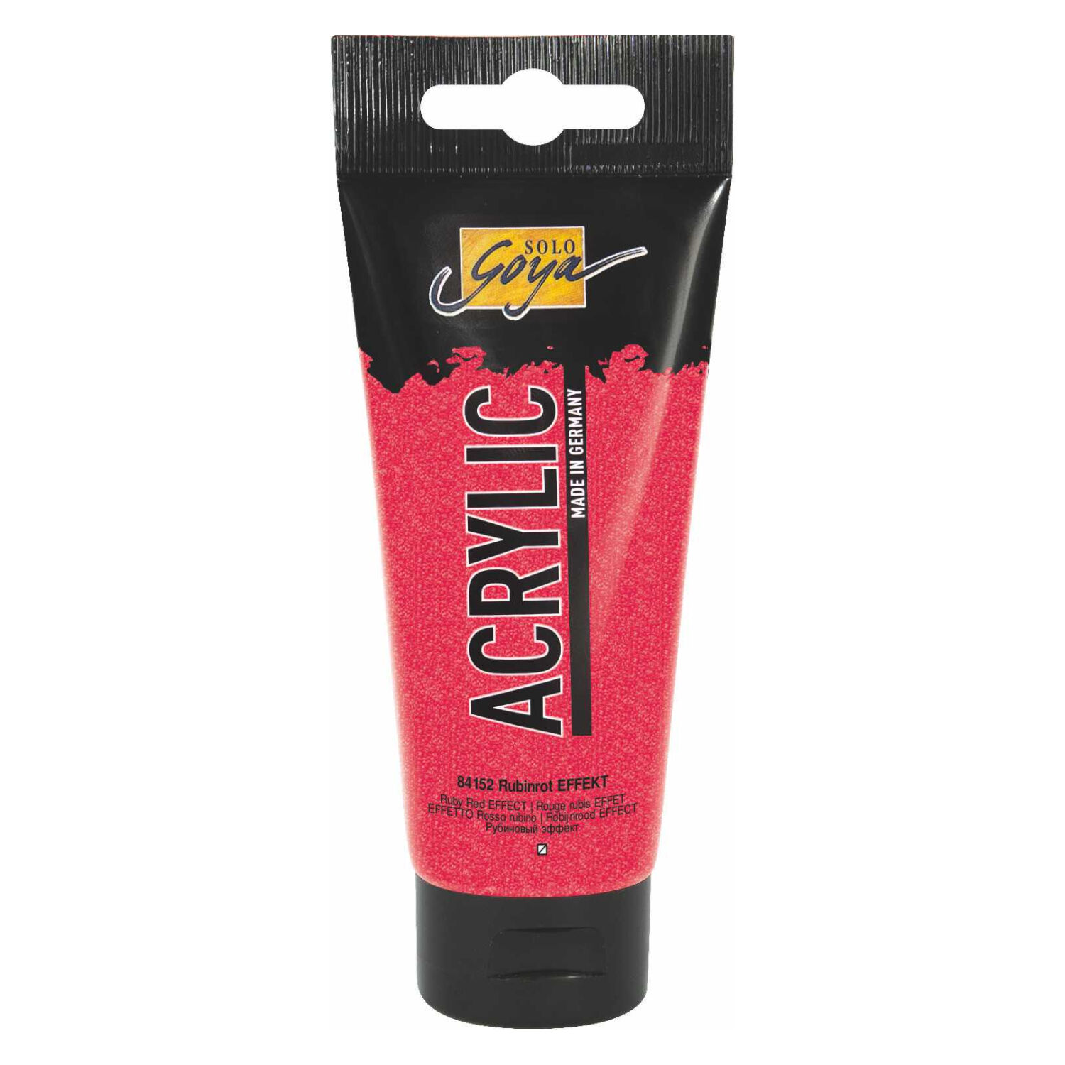 Kreul Solo Goya Acrylic Acrylfarbe, 100 ml, Rubinrot