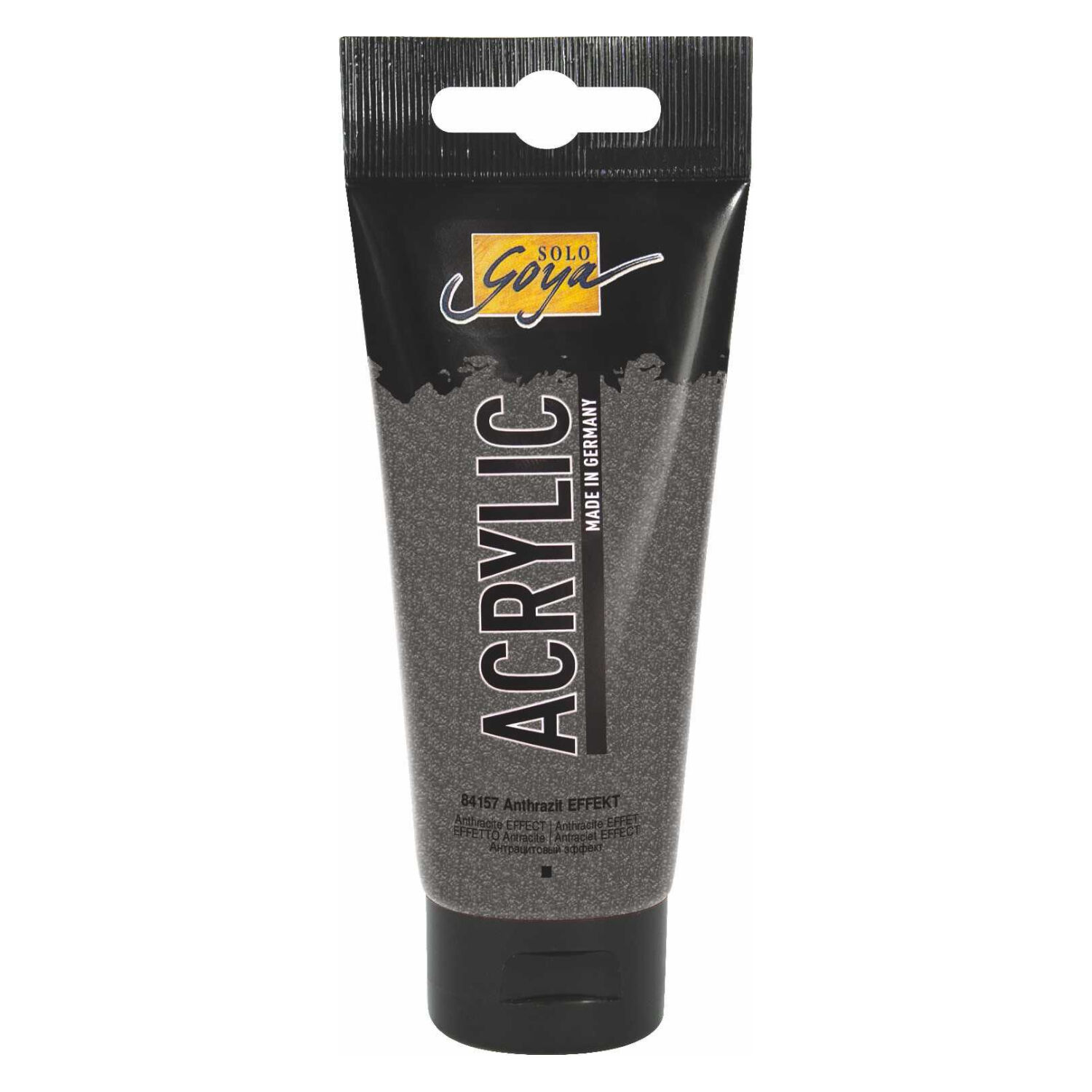 Kreul Solo Goya Acrylic Acrylfarbe, 100 ml, Anthrazit