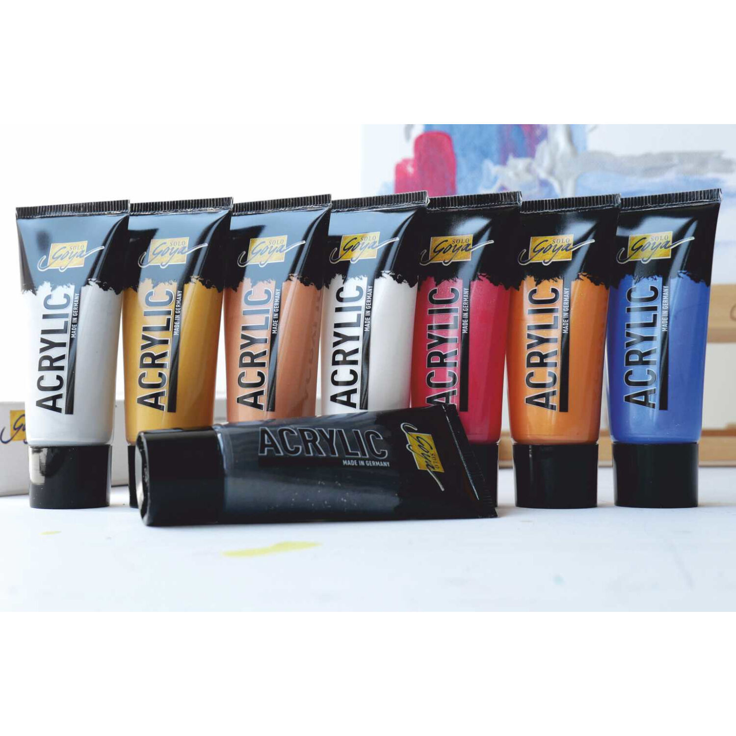 Solo Goya Acryl-Set, Effect, 8x 20ml Bild 2
