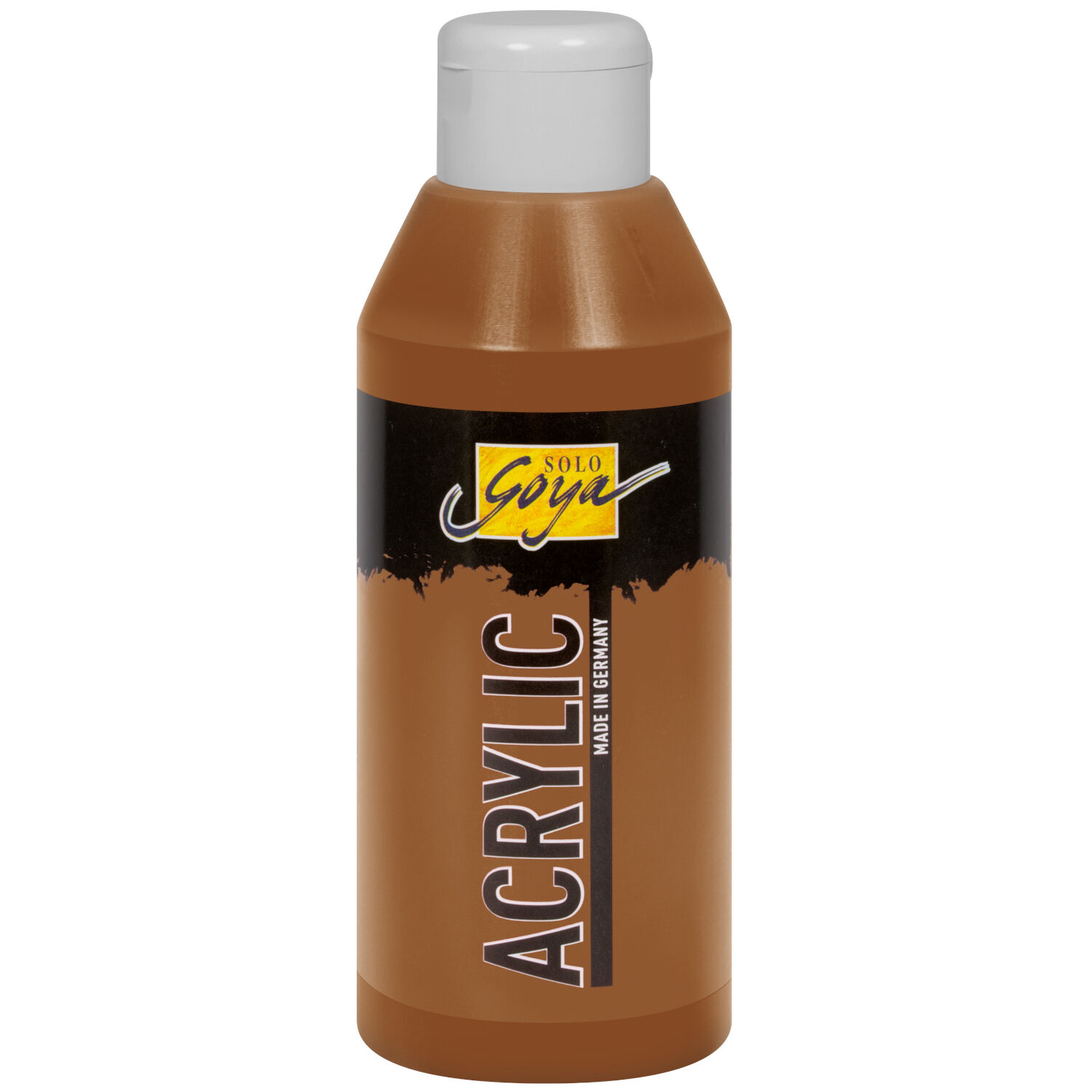 Kreul Solo Goya Acrylic Acrylfarbe, 250 ml, Oxydbraun dunkel