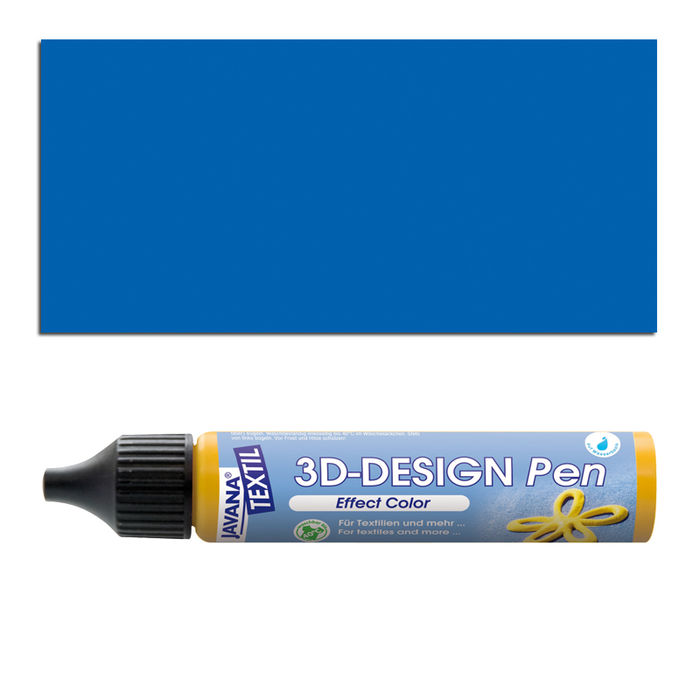 SALE Javana 3D-Design Pen, 29ml, Royalblau