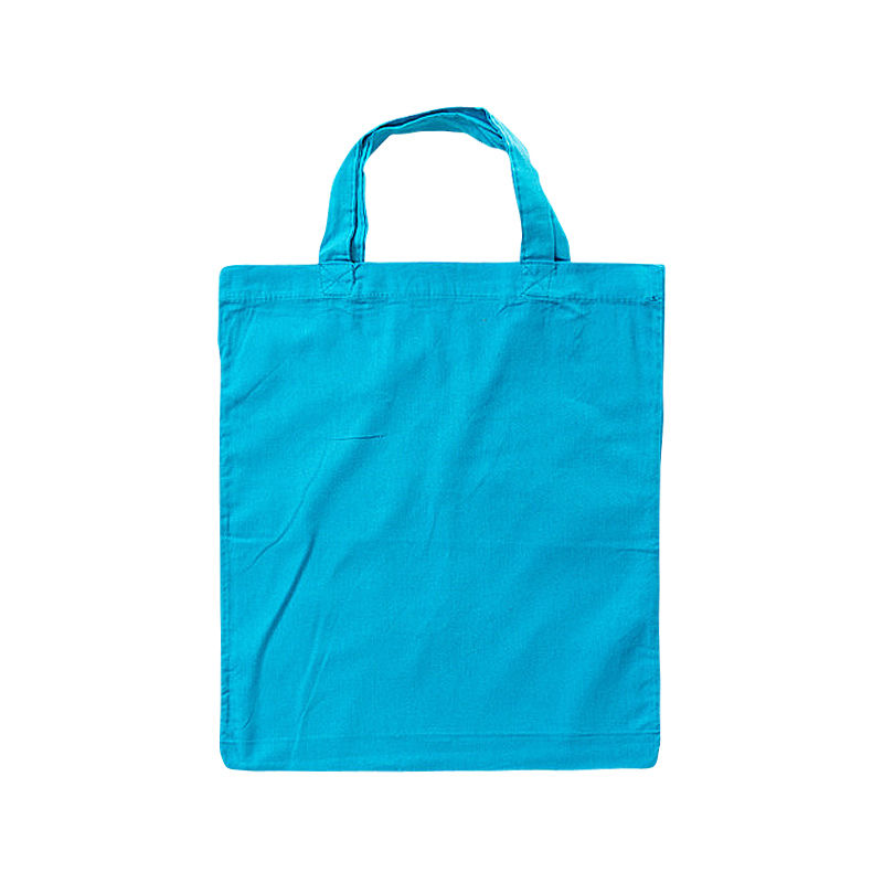 Farbige Baumwolltasche 38x42cm, Hellblau