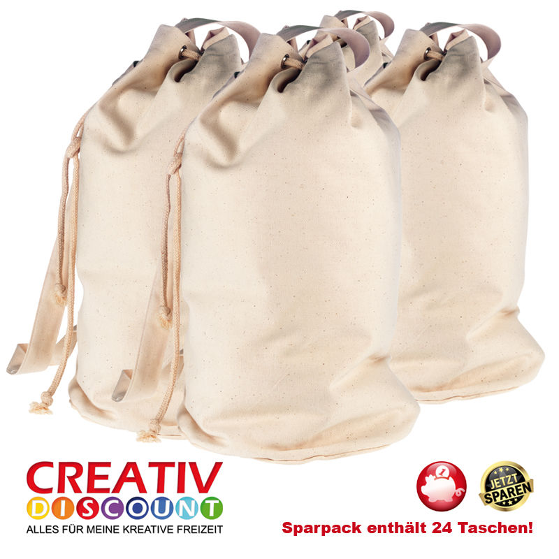 Sparpack, Matchsack mit Riemen, Natur, 24 Stck