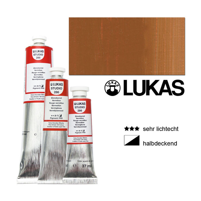 SALE Lukas Studio lmalfarbe 37ml Terra di Siena