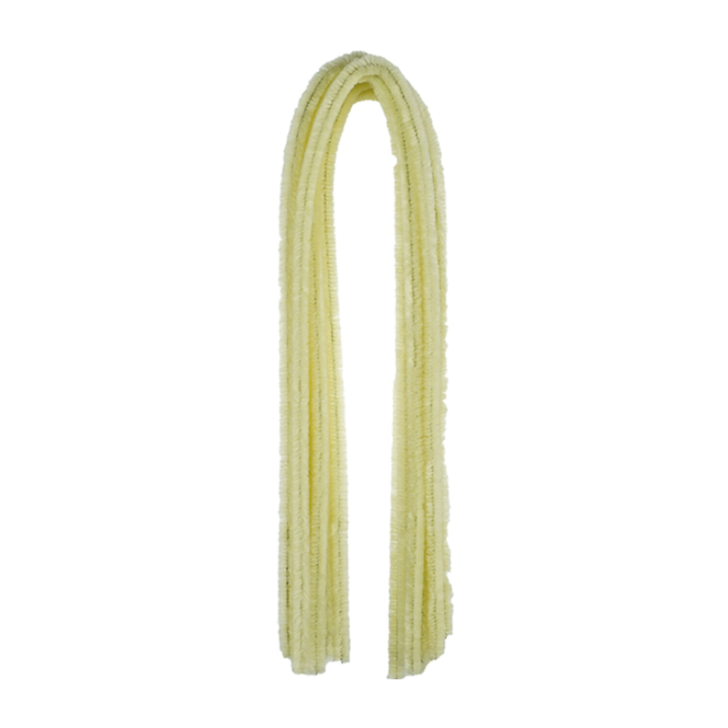 Chenilledraht / Pfeifenputzer / Biegeplsch, 8mm x 50cm, 10 Stk., Charmoise