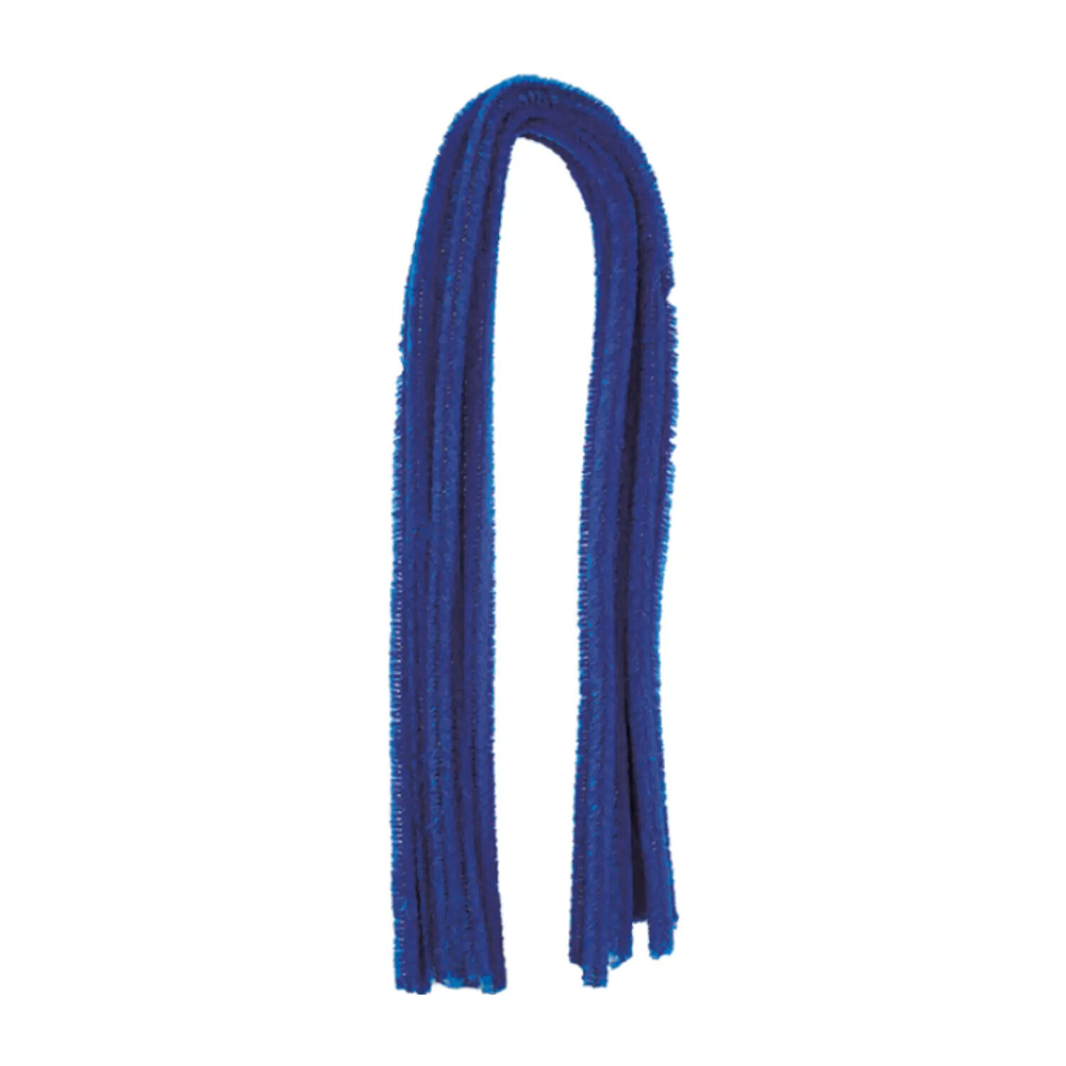 Chenilledraht / Pfeifenputzer / Biegeplsch, 8mm x 50cm, 10 Stk., Ultramarin