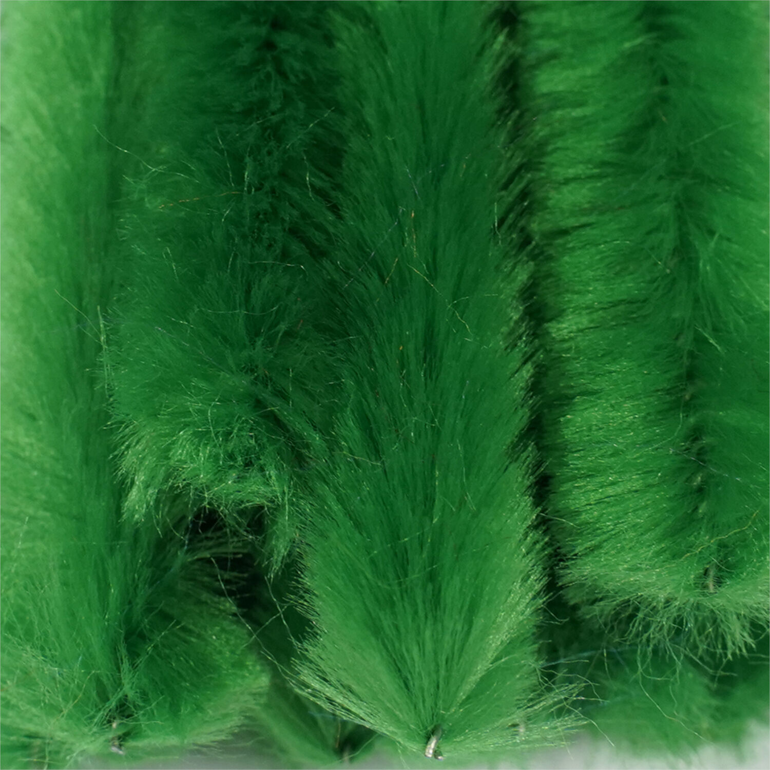 Chenilledraht / Pfeifenputzer / Biegepl�sch, 14mm x 50cm, 10 St�ck., Gr�n Bild 2