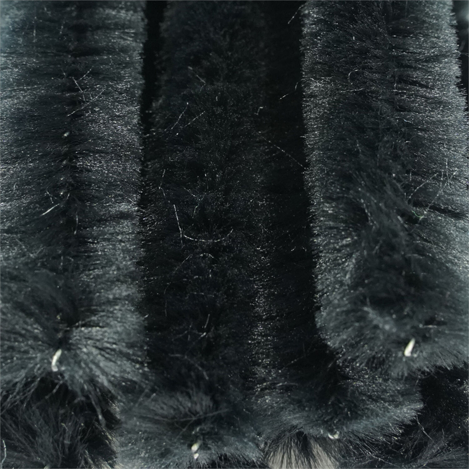 Chenilledraht / Pfeifenputzer / Biegepl�sch, 14mm x 50cm, 10 St�ck, Schwarz Bild 2