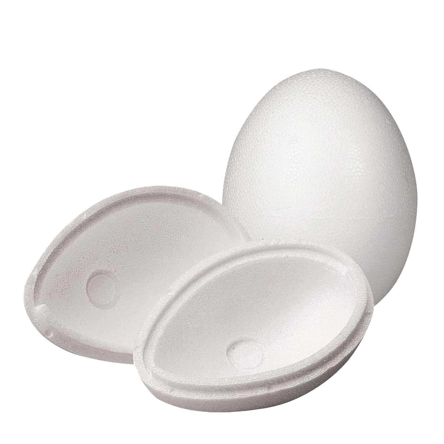 5er-Pack Styroporeier, 16cm, teilbar Bild 2