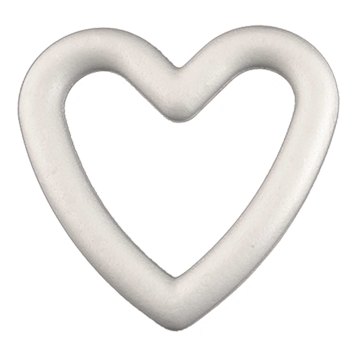 SALE Styropor-Herzringe, 15 cm, 1 Stck, PREISHIT
