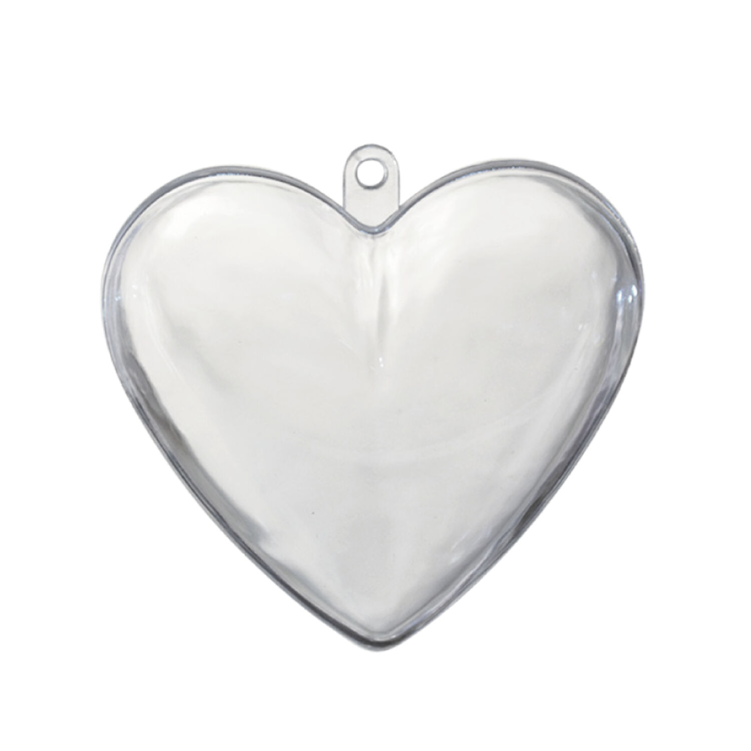 SALE Kunststoff/ Plastik Herzen, 8 cm, 1 St�ck