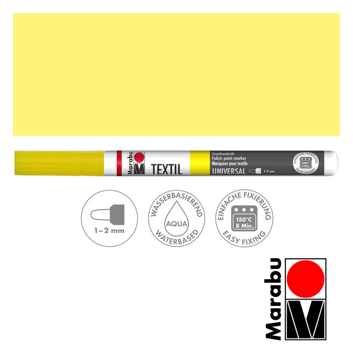 Marabu Textil Painter zitron 1-2 mm