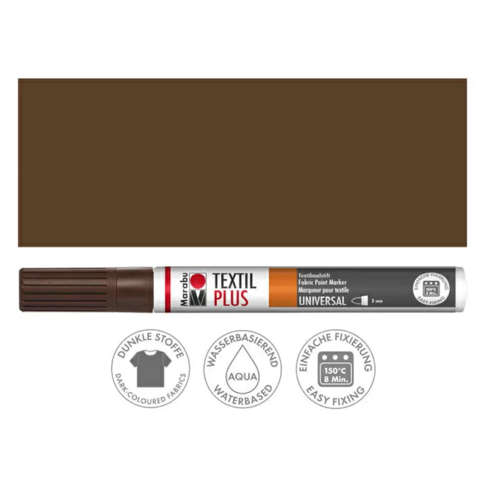 Marabu Textil Painter PLUS, Mittelbraun