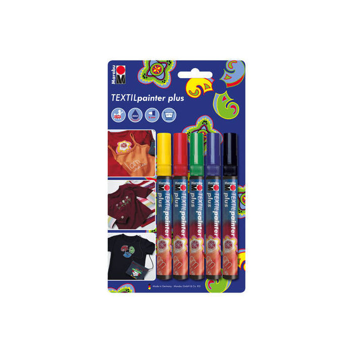 Marabu-Textil-Painter Plus Set 5x 3mm