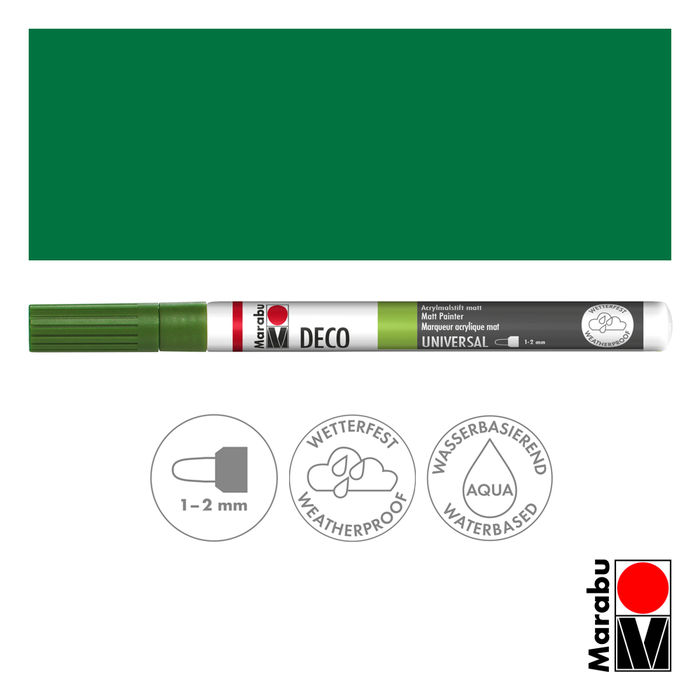 SALE Marabu Deco Painter minze, Spitze 1-2mm