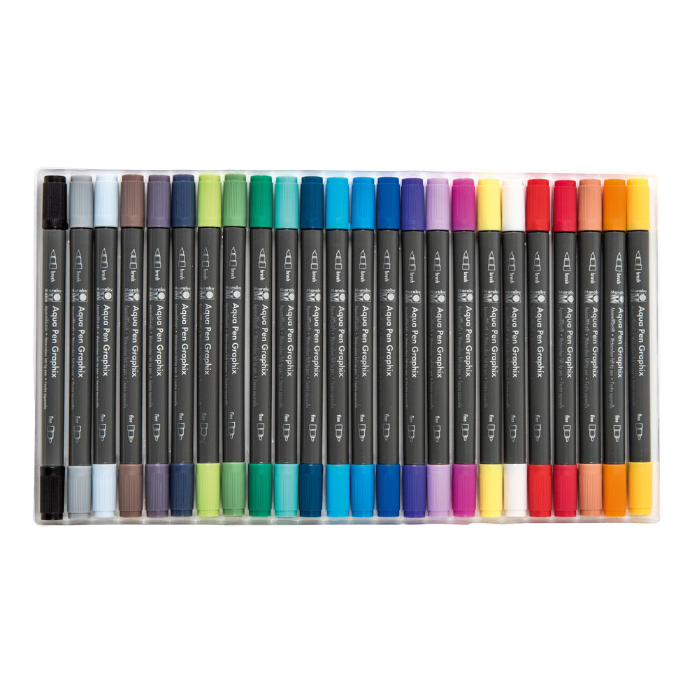 SALE Marabu Aqua Pen Graphix Set, Octopy, 24 Stifte Bild 2
