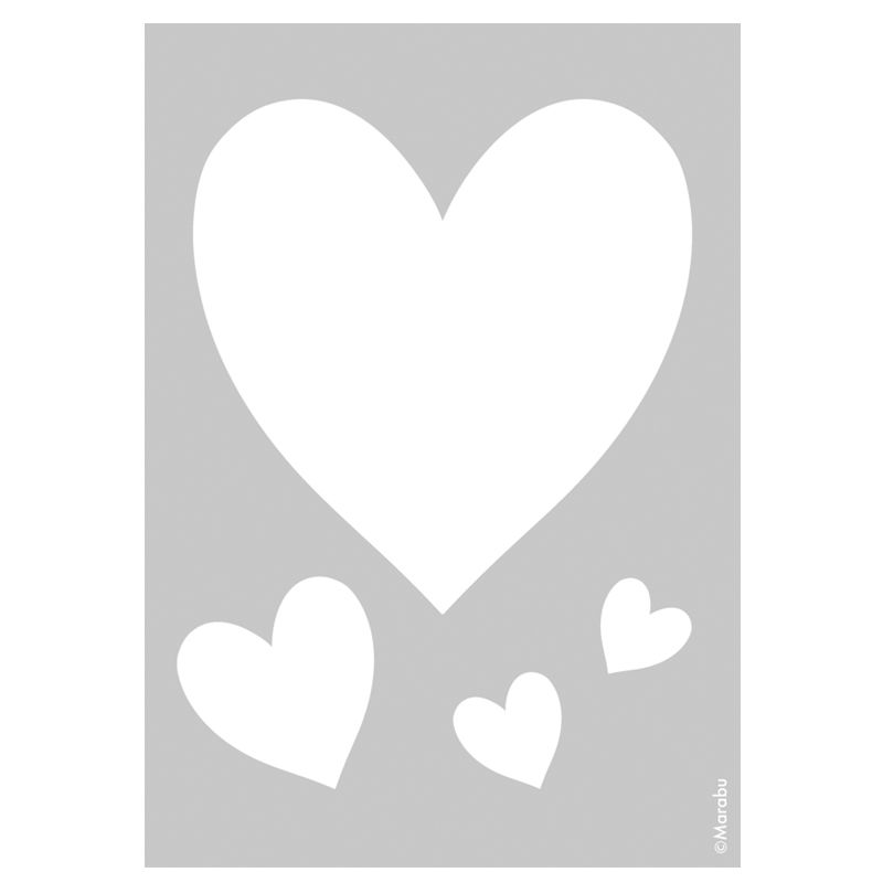 Marabu Schablone Din A4 Kleine Herzen Marabu Schablonen Mittel Marabu Stempel Schablonen Marabu Marken Shop Marken Creativ Discount De