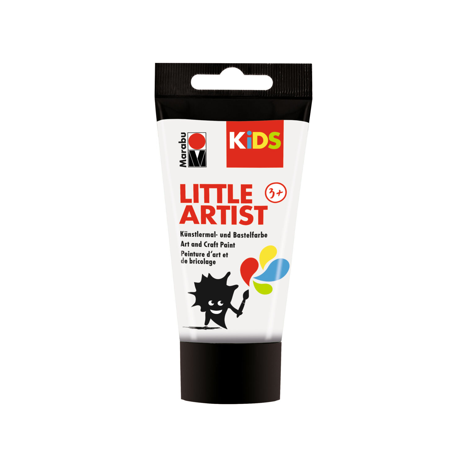 NEU Marabu Kids Little Artist Mal- und Bastelfarbe, 75 ml, Wei