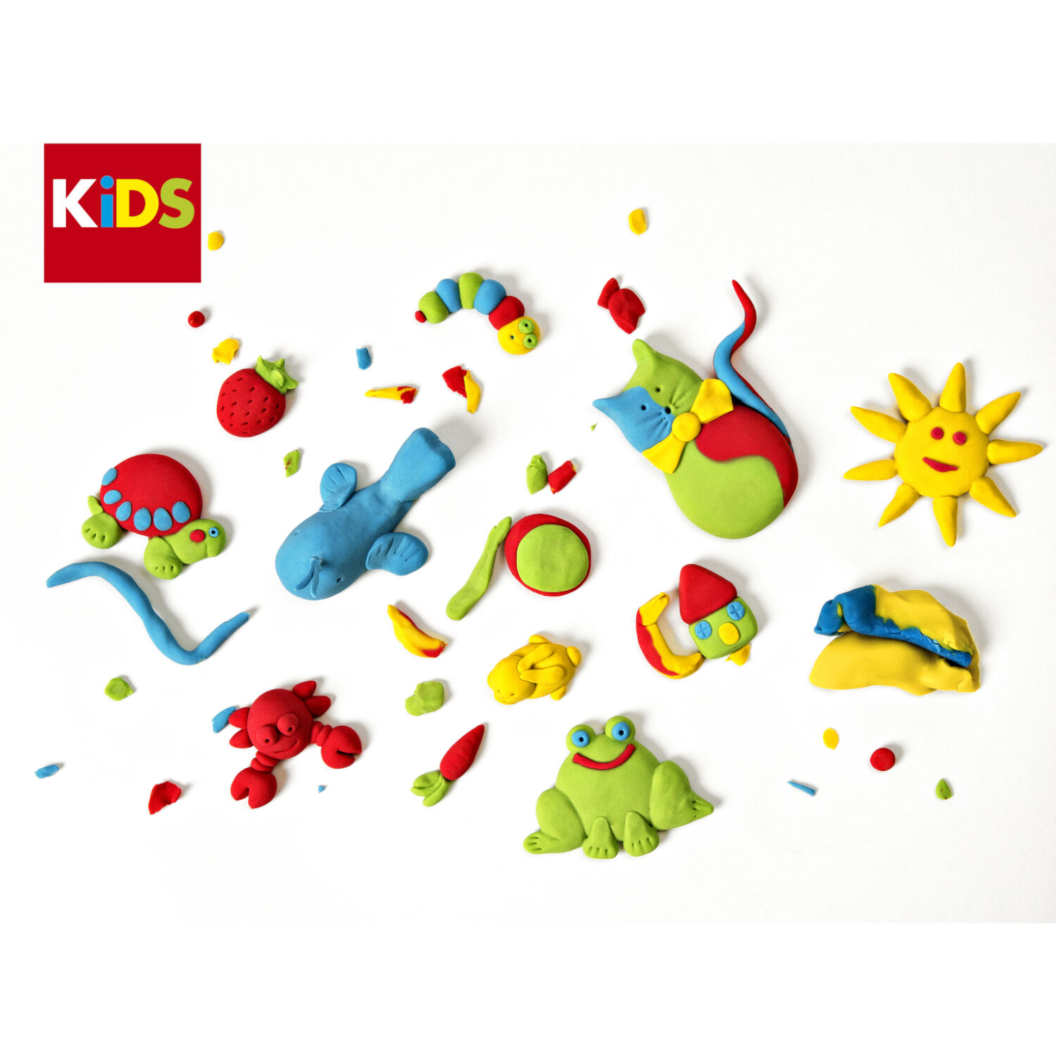 NEU Marabu KiDS Knete-Set, 4 x 150 g Bild 3