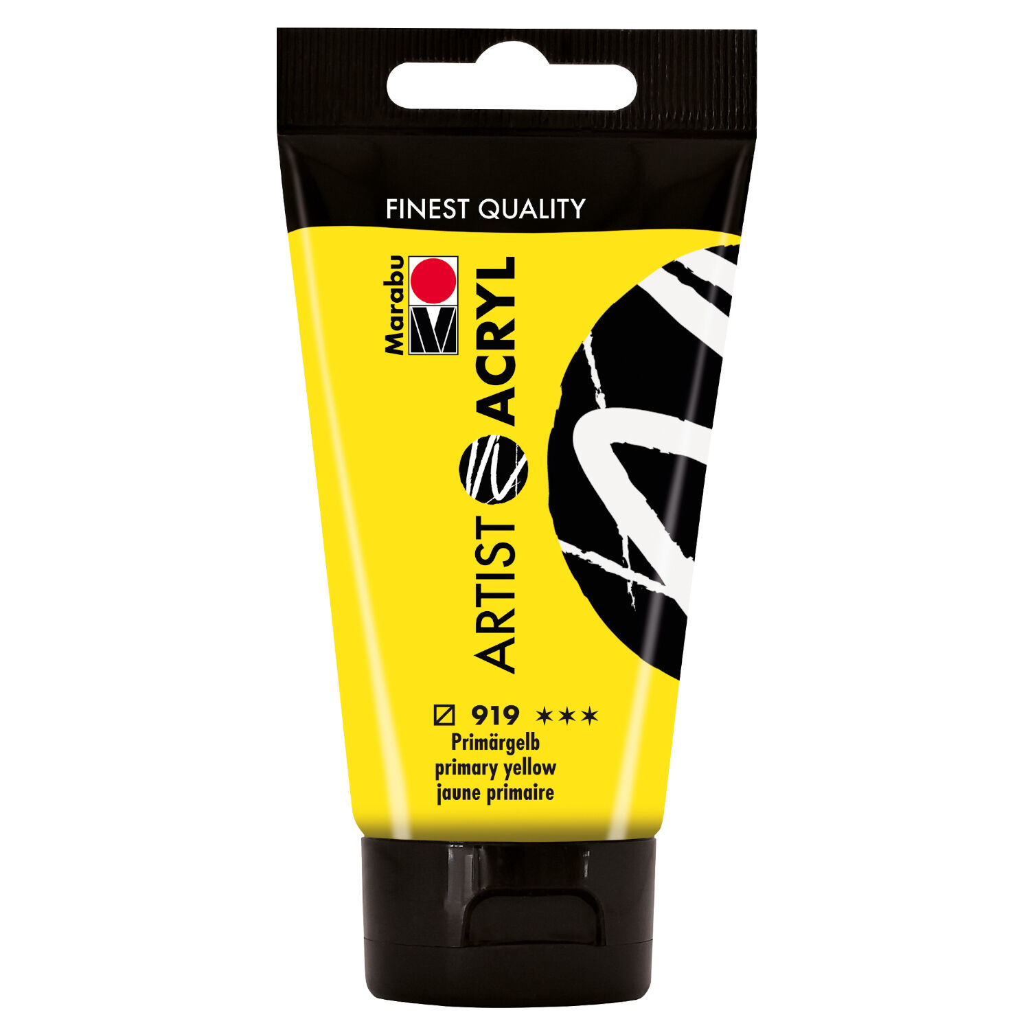 Marabu Artist Acryl, Tube 75 ml, Primrgelb