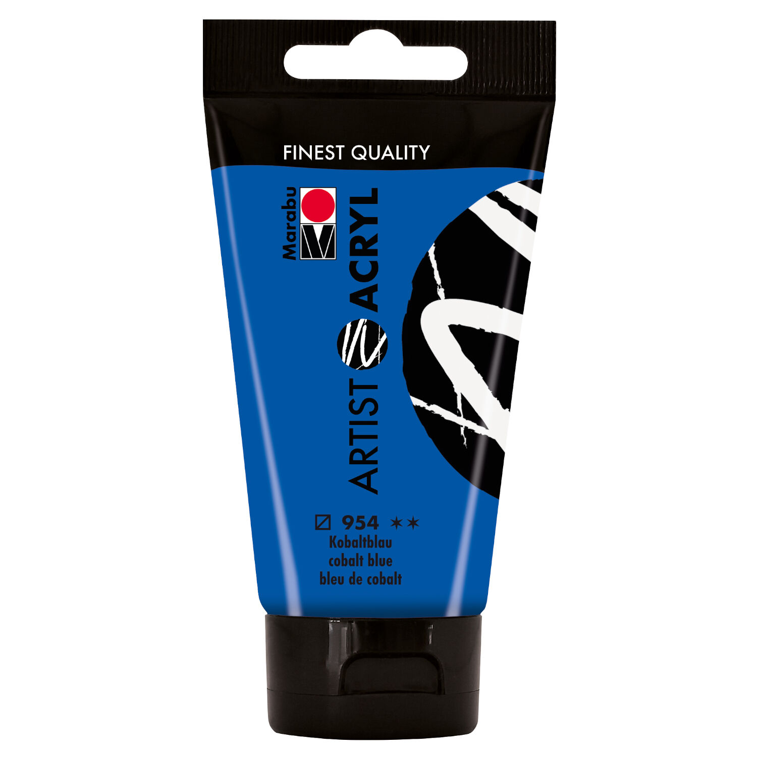 Marabu Artist Acryl, Tube 75 ml, Kobaltblau