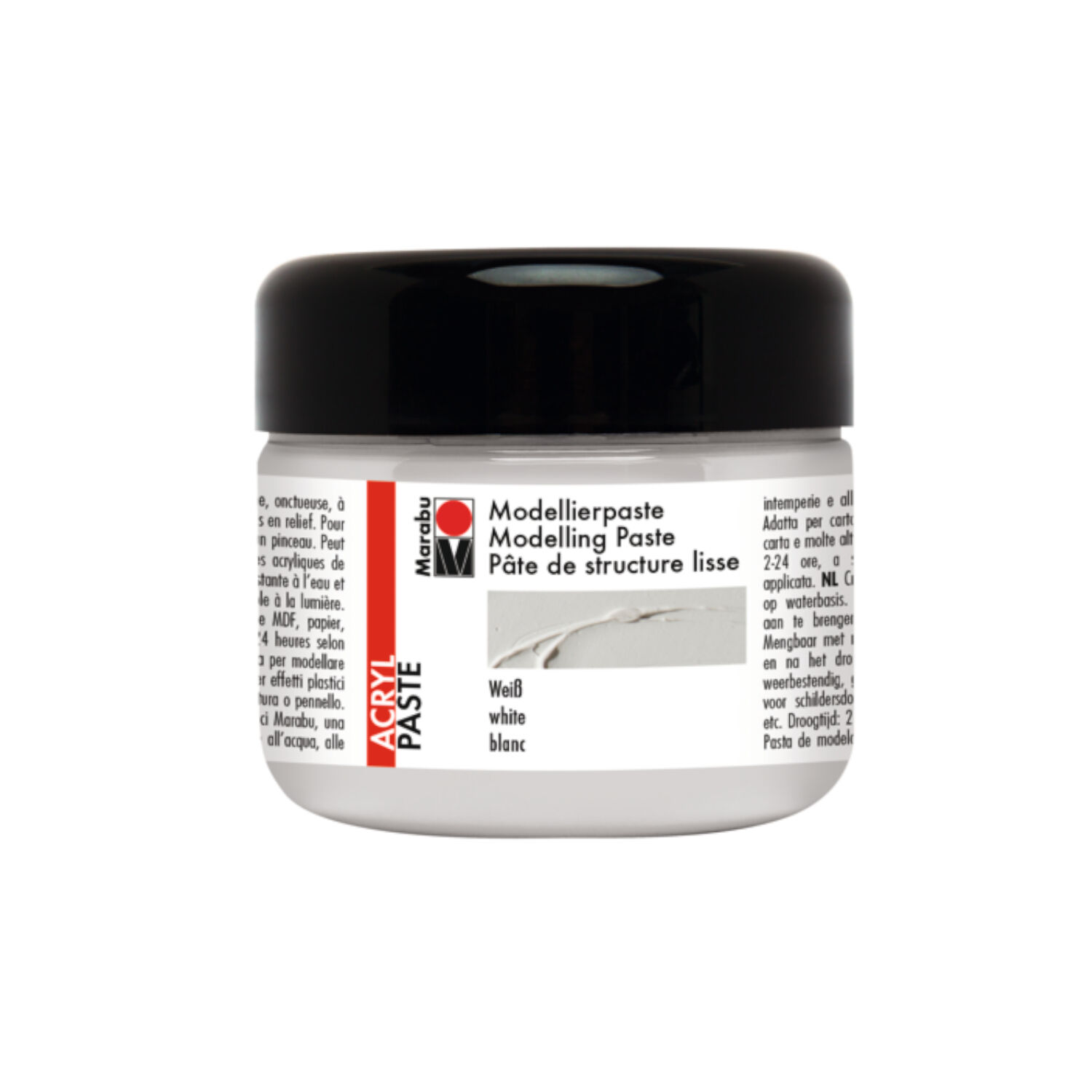 NEU Marabu Modellierpaste, wei, 225 ml