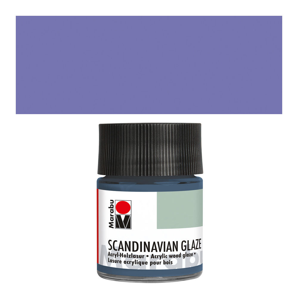 SALE Scandinavian Glaze Holzl., 50ml, Schimmer-Lila