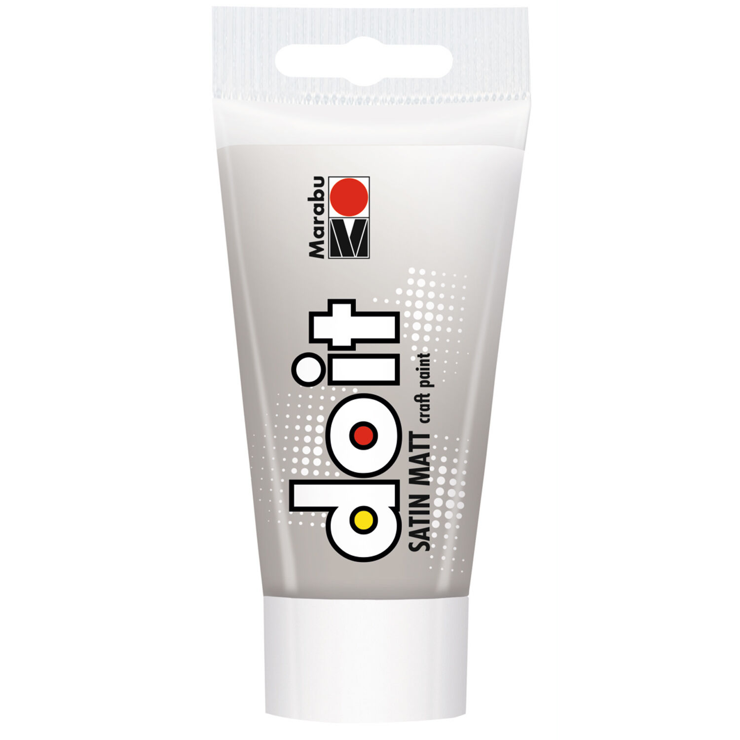 NEU Marabu DO IT craft paint / Acrylfarbe seidenmatt, 75 ml, Silber
