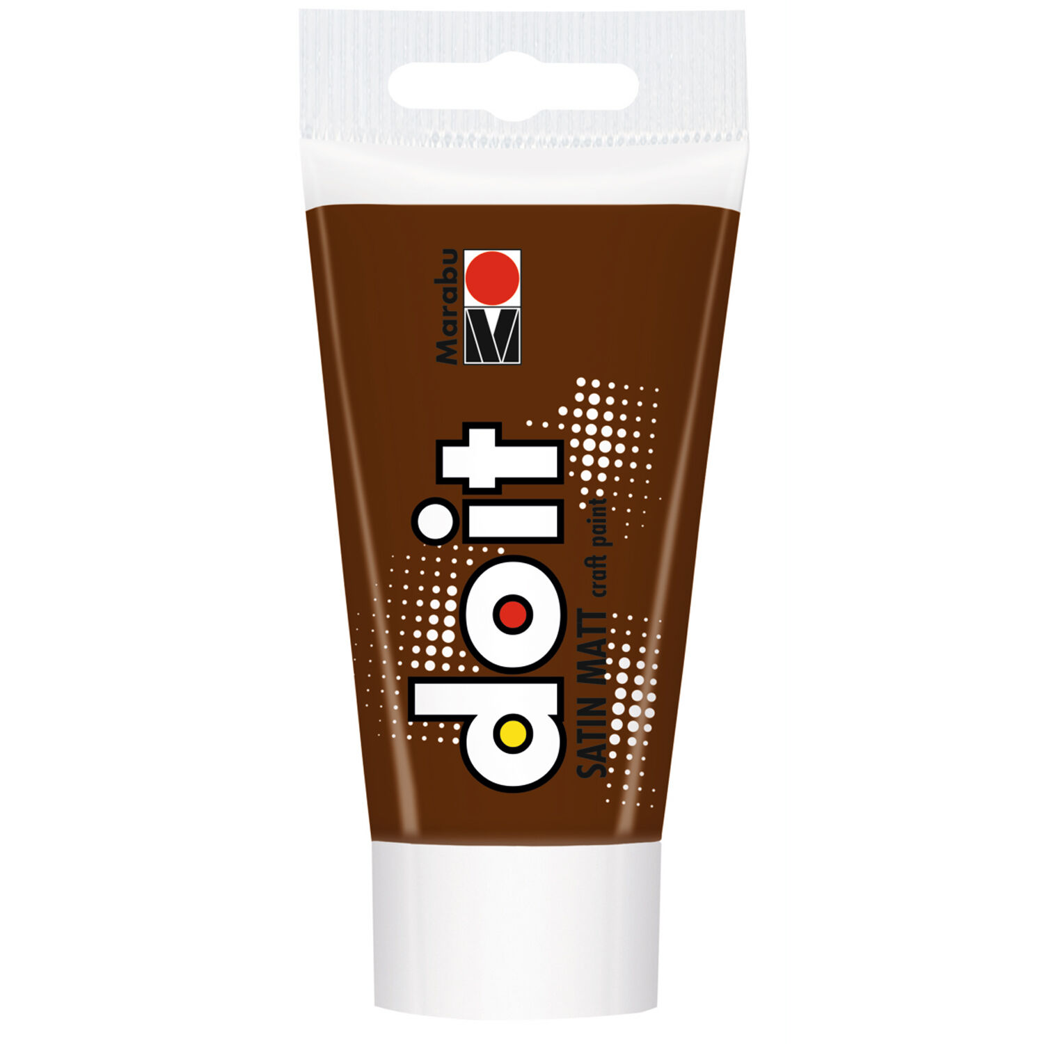 NEU Marabu DO IT craft paint / Acrylfarbe seidenmatt, 75 ml, Kakao