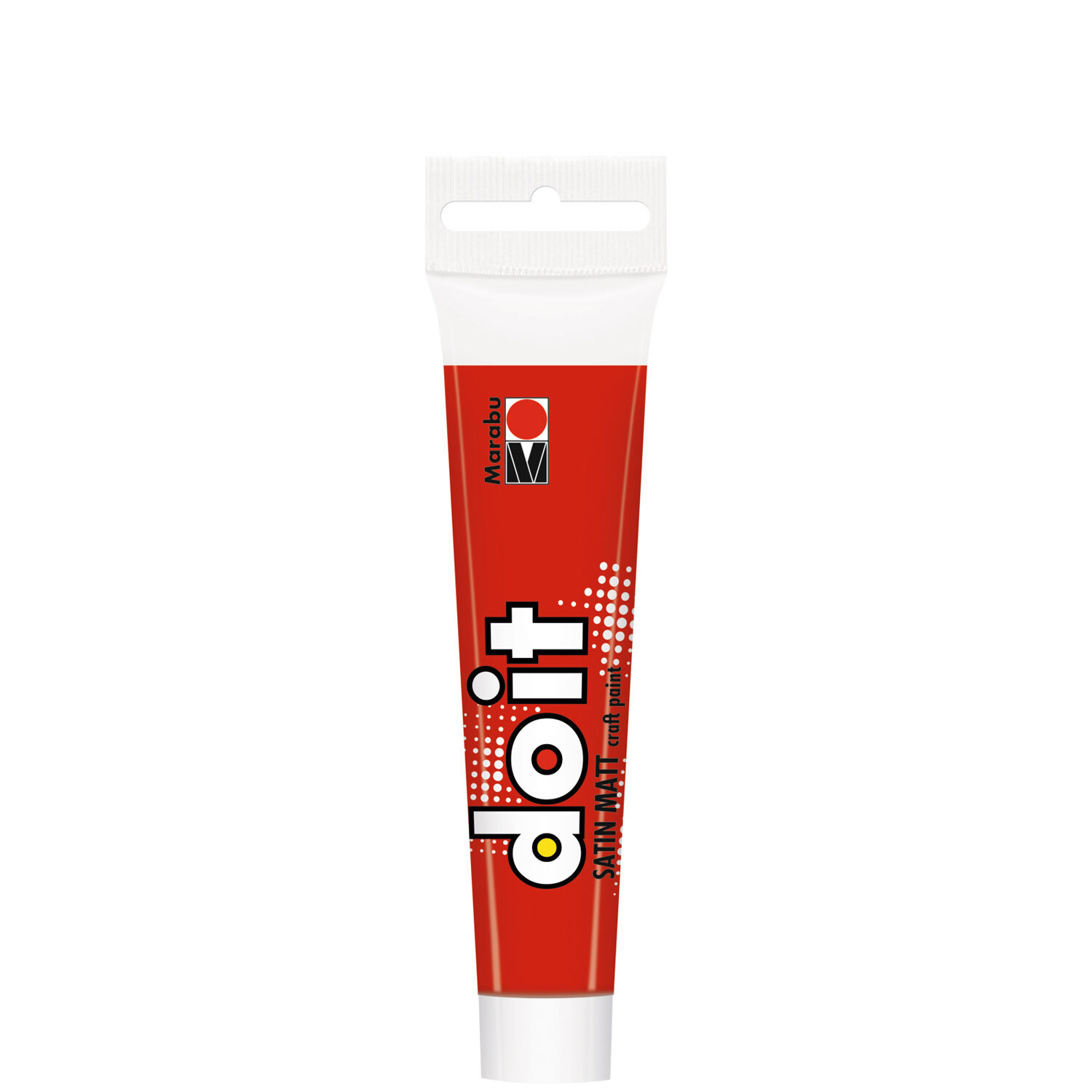 NEU Marabu DO IT craft paint / Acrylfarbe seidenmatt, 36 ml, Kirschrot