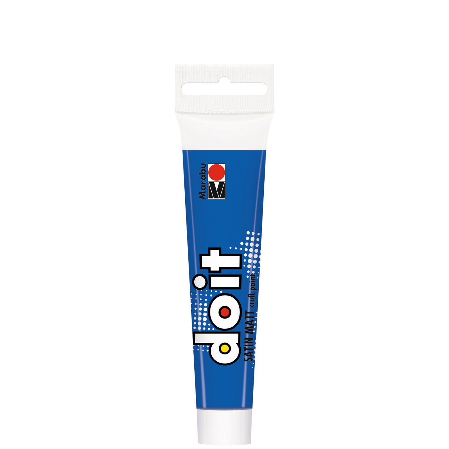 NEU Marabu DO IT craft paint / Acrylfarbe seidenmatt, 36 ml, Mittelblau