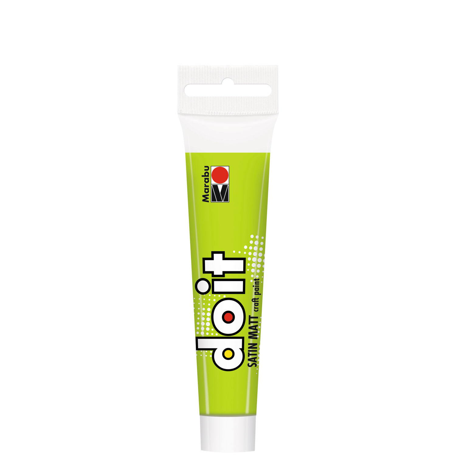 NEU Marabu DO IT craft paint / Acrylfarbe seidenmatt, 36 ml, Limette