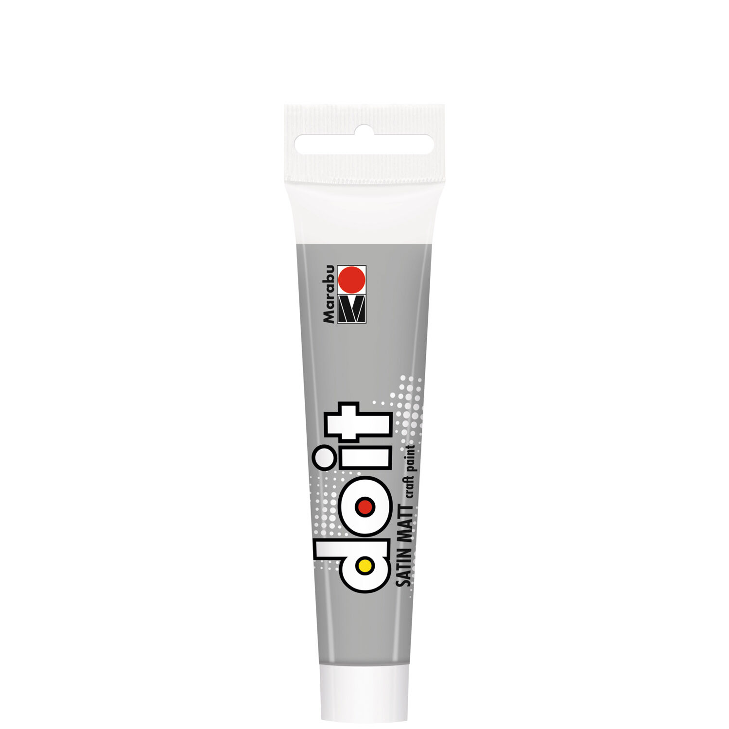 NEU Marabu DO IT craft paint / Acrylfarbe seidenmatt, 36 ml, Steingrau