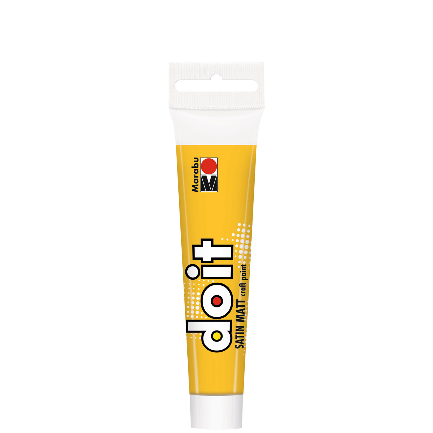 NEU Marabu DO IT craft paint / Acrylfarbe seidenmatt, 36 ml, Mandarine