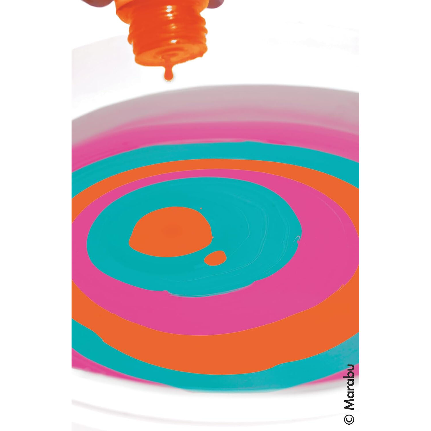 Marabu Easy Marble Set Color Blocking, 3x 15ml Bild 2