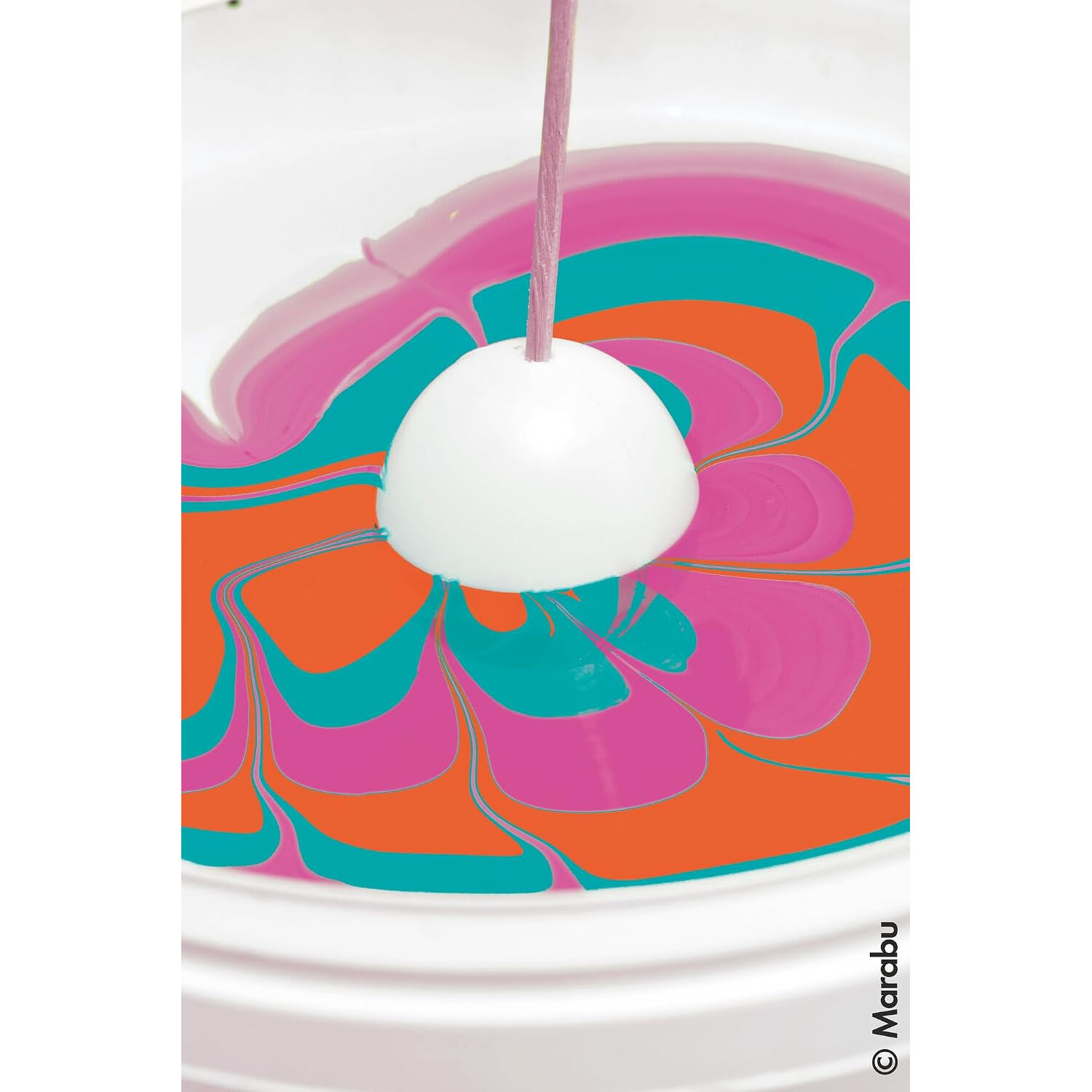 Marabu Easy Marble Set Color Blocking, 3x 15ml Bild 3