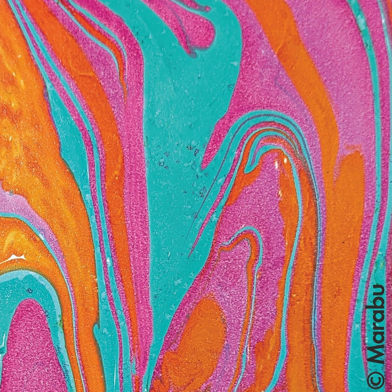 Marabu Easy Marble Set Color Blocking, 3x 15ml Bild 5