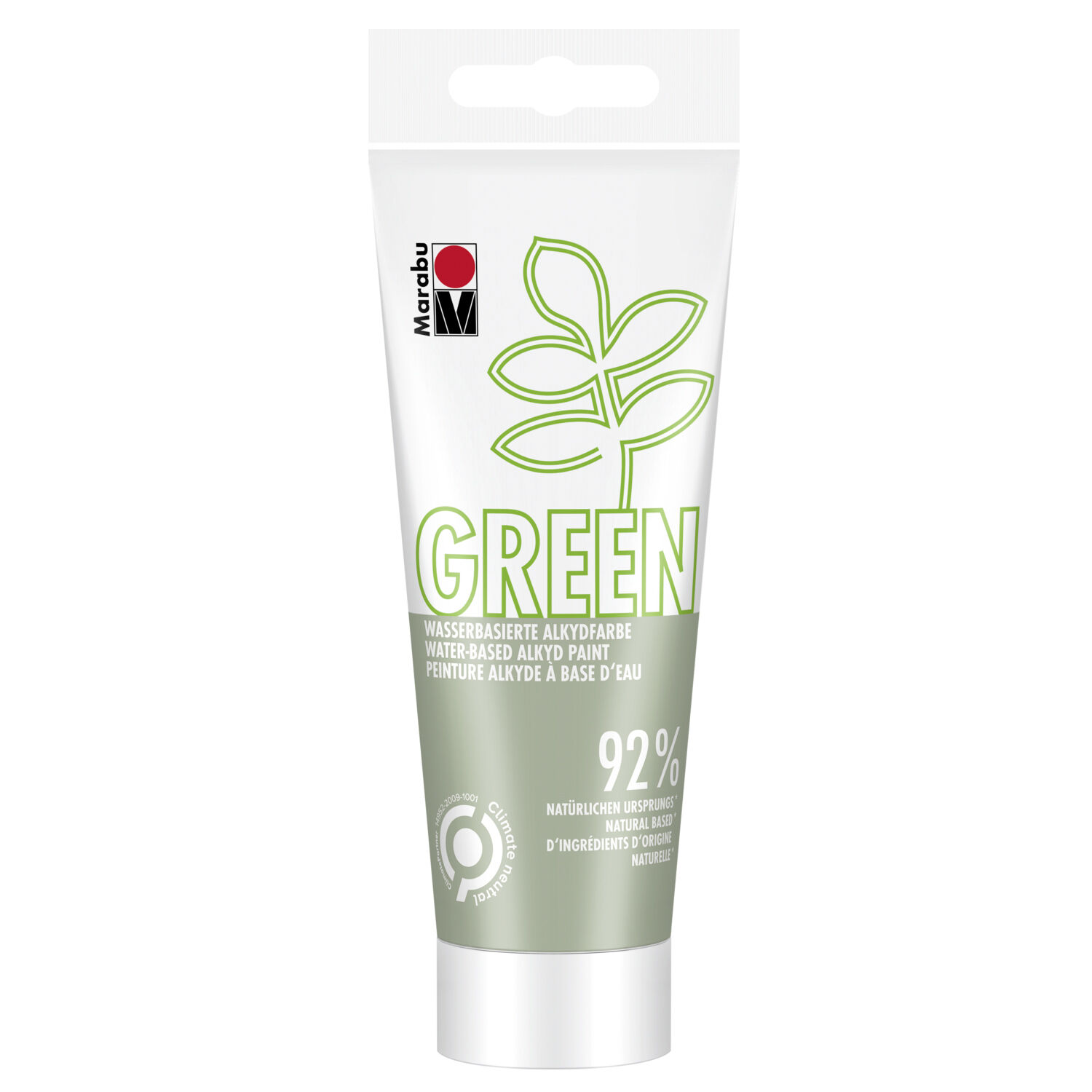 SALE Marabu GREEN matte Universalfarbe, 100 ml, Mistel Gr�n