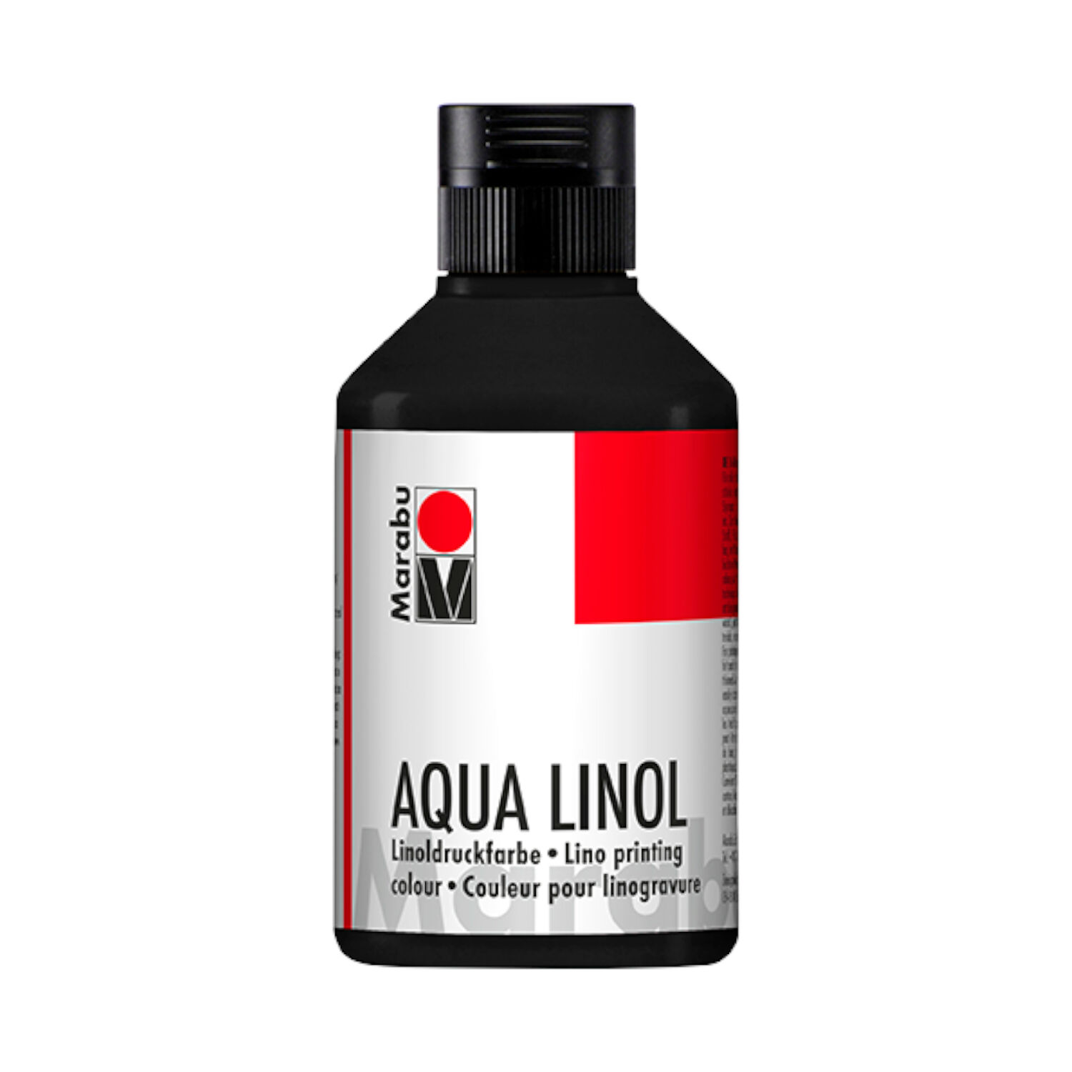 Marabu Linoldruckfarbe, 250ml, Schwarz