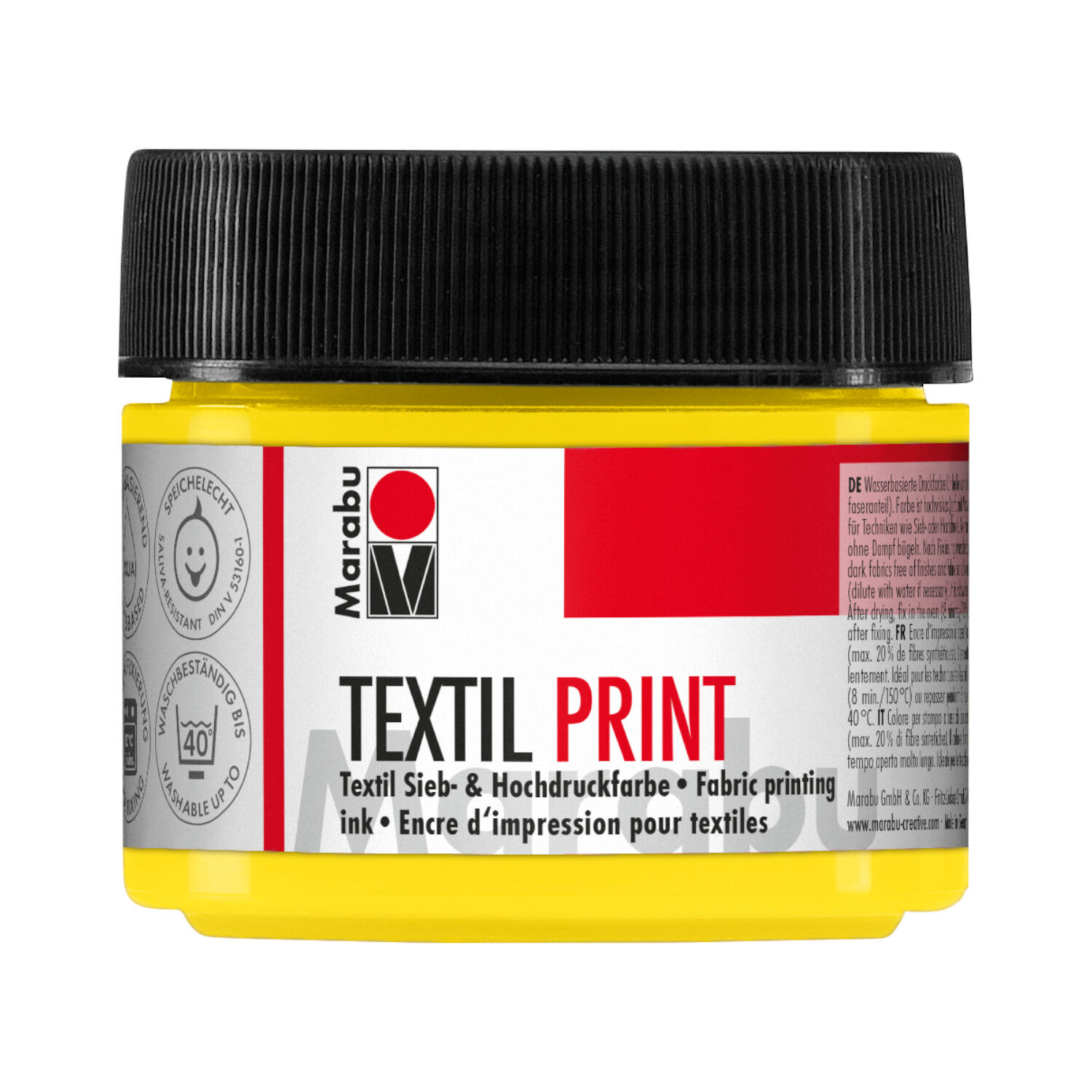 Marabu Textil Print, 100ml, Primrgelb