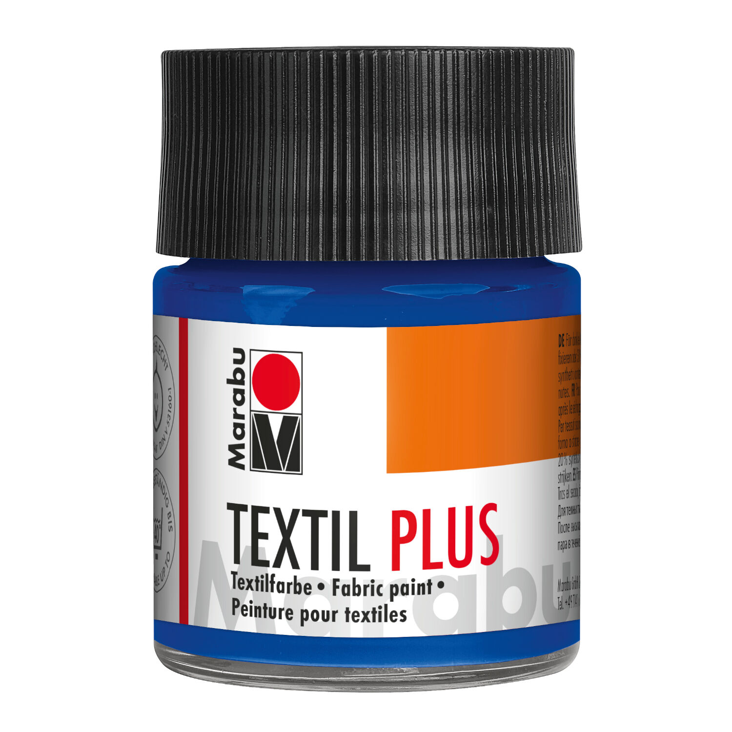 Marabu Textil Plus 50ml Ultramarinblau dunkel