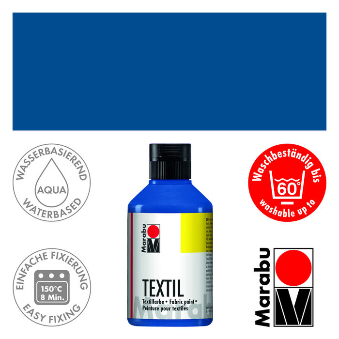 Marabu Textil 500 ml Mittelblau PREISHIT