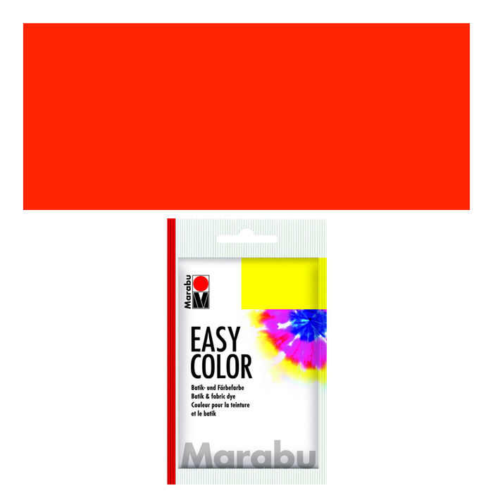 SALE Marabu Easy Color, Beutel 25g Rotorange