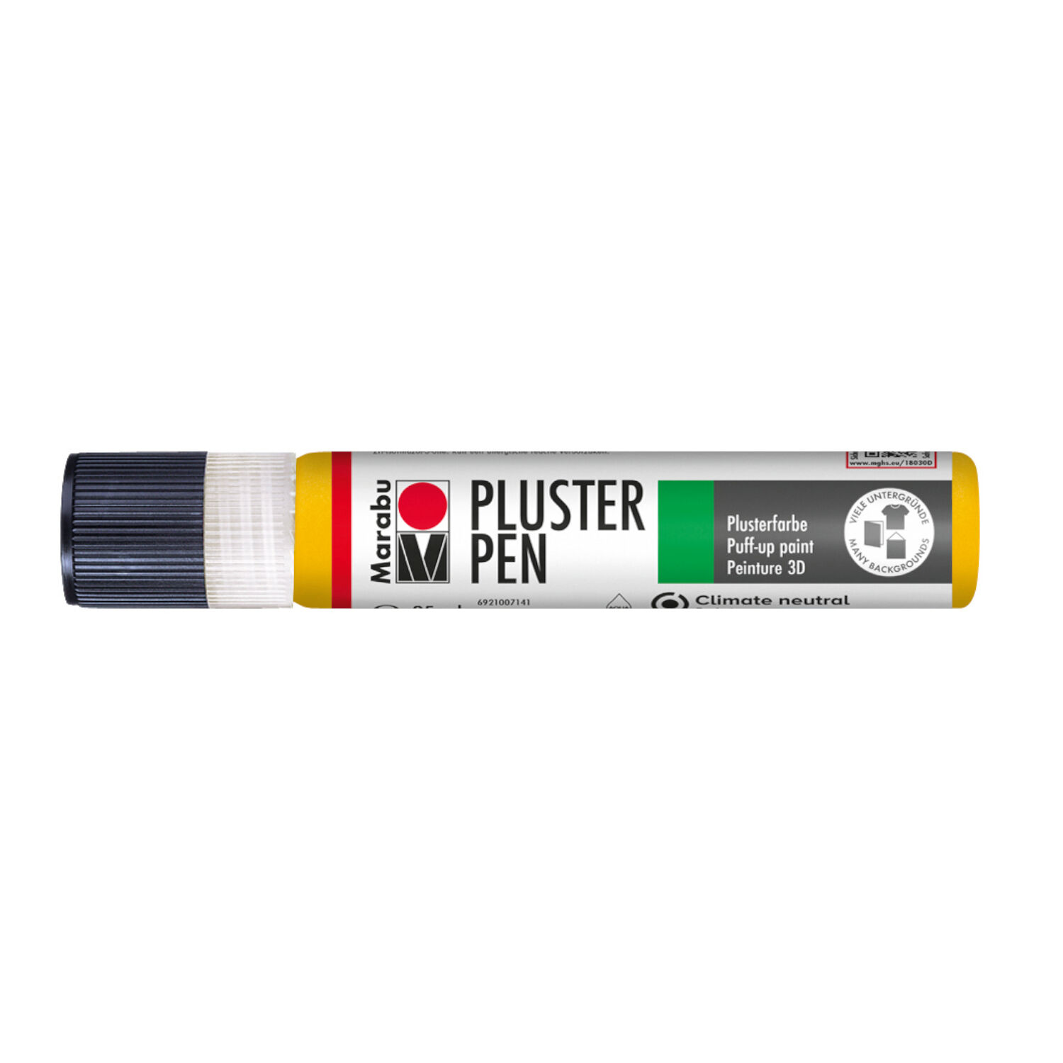 Marabu 3D Liner / Pluster Pen, 25ml, Mittelgelb