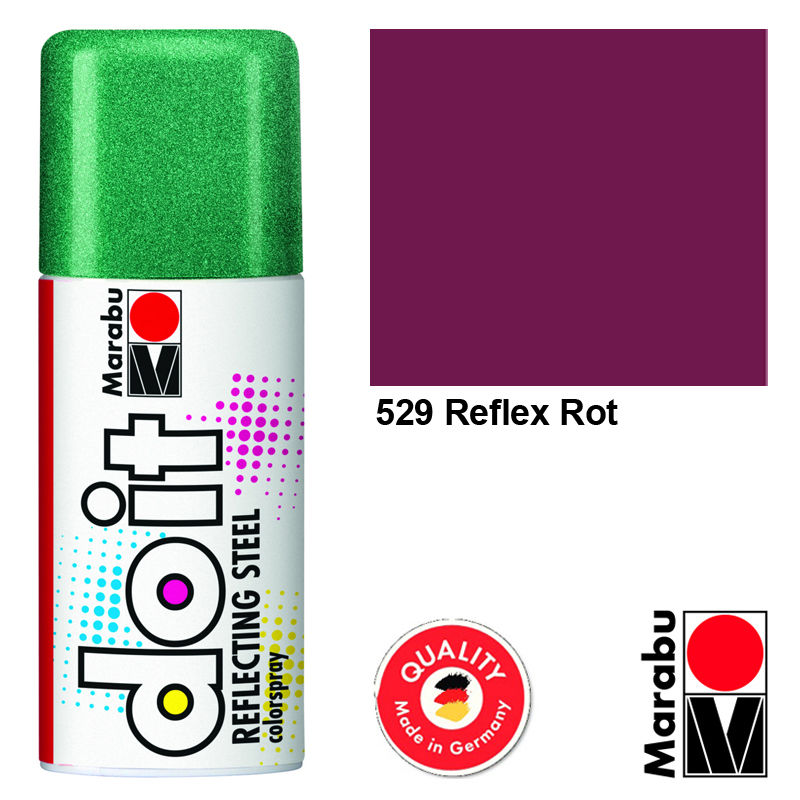Marabu do it REFLECTING STEEL 150ml Reflex Rot