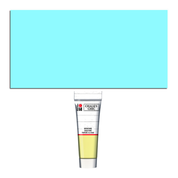 SALE Chalky-Chic Kreidefarbe, 100ml, Licht-Blau