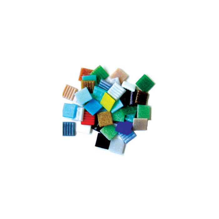 SALE Mosaik-Stein-Set, 2x2 cm, 200g, Harlekin