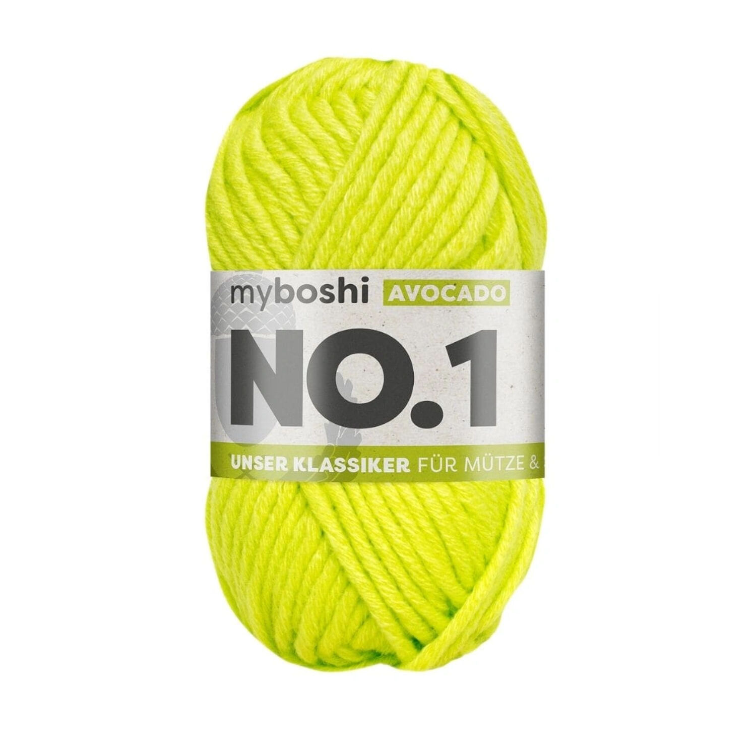 myboshi No. 1 Strick- und Hkelgarn, 50g, Avocado