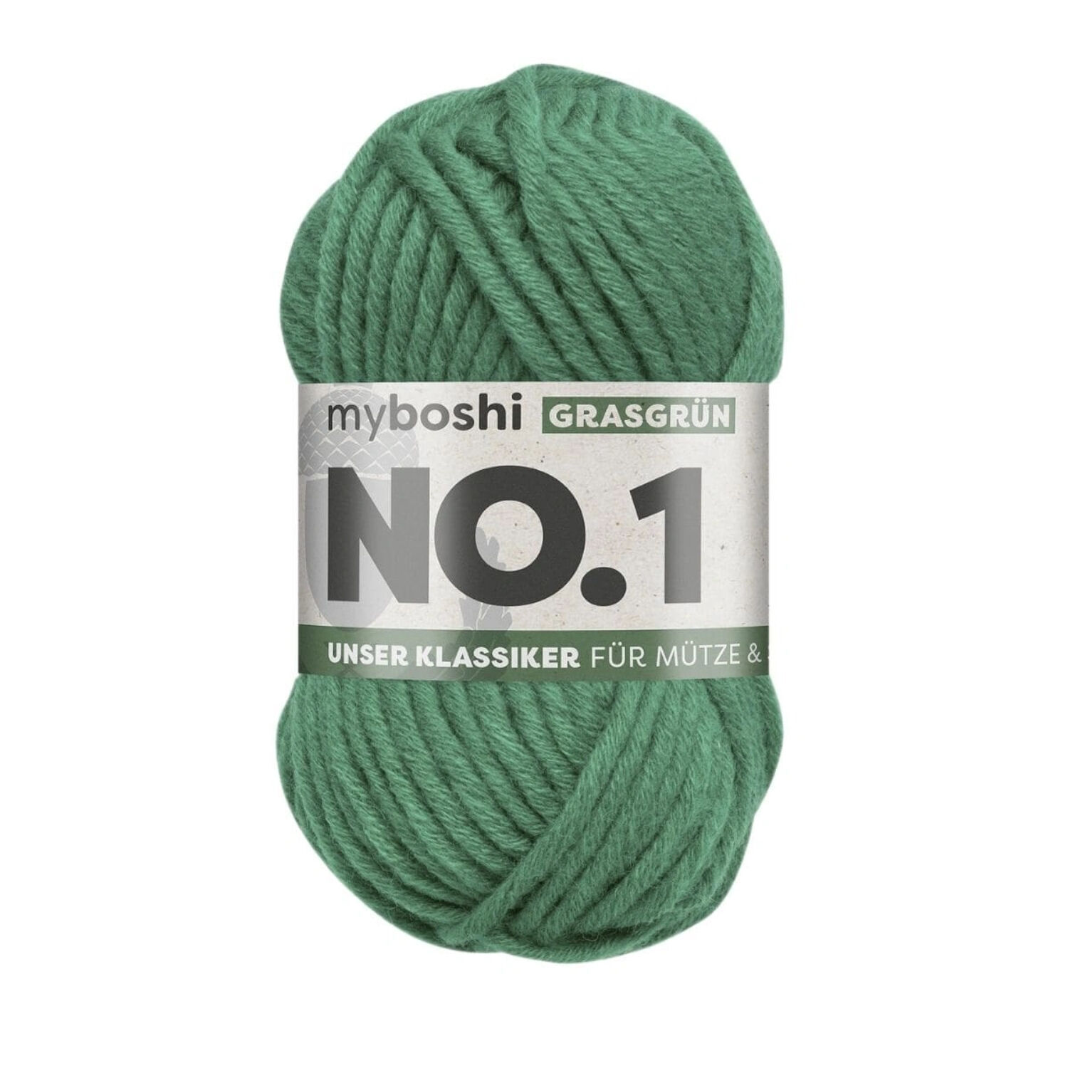 myboshi No. 1 Strick- und Hkelgarn, 50g, Grasgrn